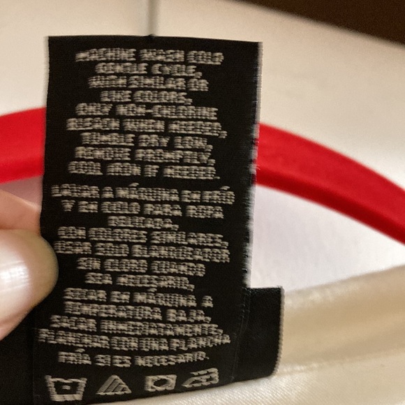 Love Your Style Sz 1X  High/Low Sheer Short sleeve Off White button down Top - Picture 4 of 4